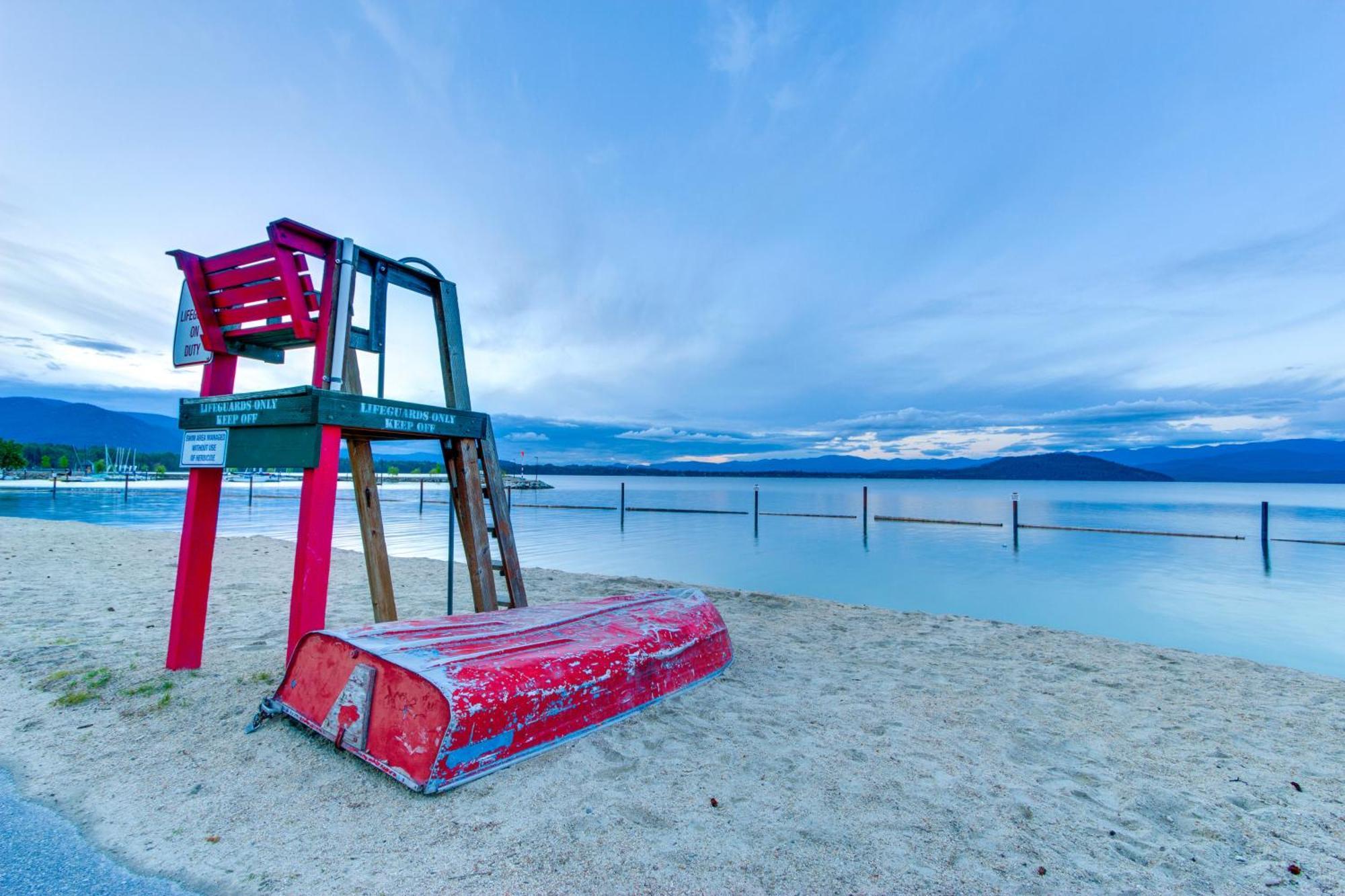 Bottle Bay Lakefront Lodge Sandpoint Ngoại thất bức ảnh
